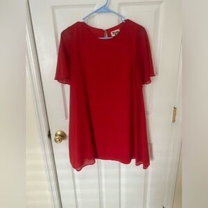 Red Show Me Your Mumu Swing Dress